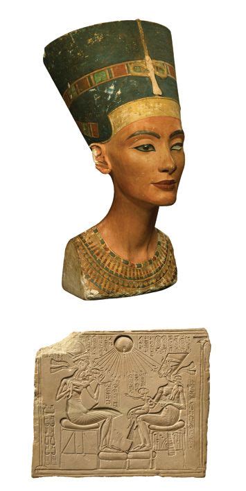 Nefertiti Great Royal Wife And Queen Of Egypt Ruled Ca 1348 1330 Bc Egyptian Pyramids