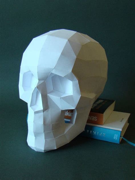 Skull Papercraft Papercraft Among Us