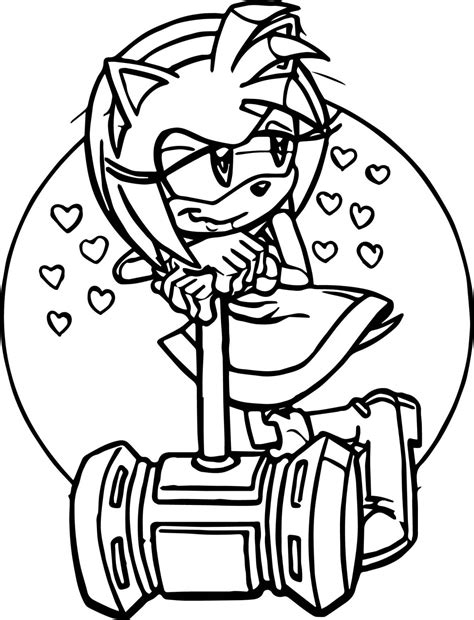 Desenhos De Amy Rose Para Colorir WONDER DAY Desenhos Para Colorir