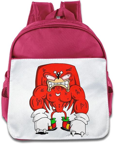 Top Bee Kids Knuckles The Echidna School Backpack Bag Pink