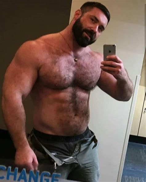 Texas Muscle Bulls On Instagram Follow Our Buds Hairy Bear Hunky