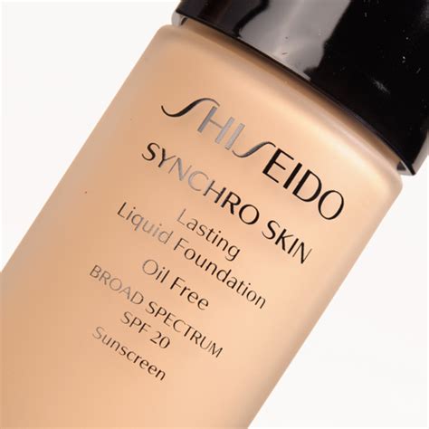 Shiseido Golden 3 Synchro Skin Lasting Liquid Foundation Spf 20 Review