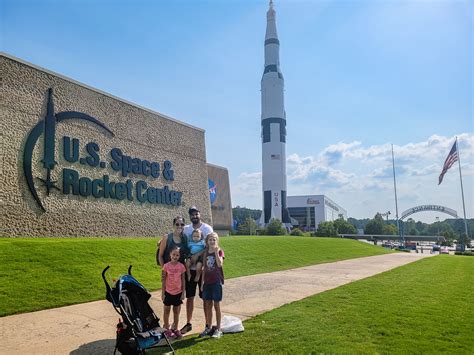 Map Of U S Space Rocket Center Alabama