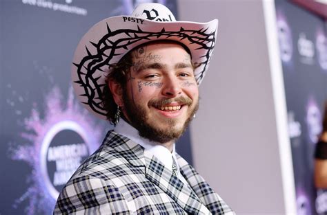 More images for post malone new face tattoo 2021 » Post Malone Shows Off New Medieval Face Tattoo on New Year ...