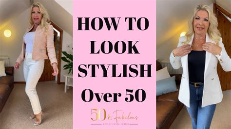 How To Look Stylish At 50 │ Style Secrets For Women Over 50 │ Style