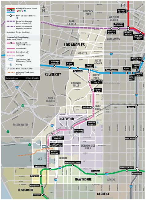 Crenshawlax Transit Project La Metro