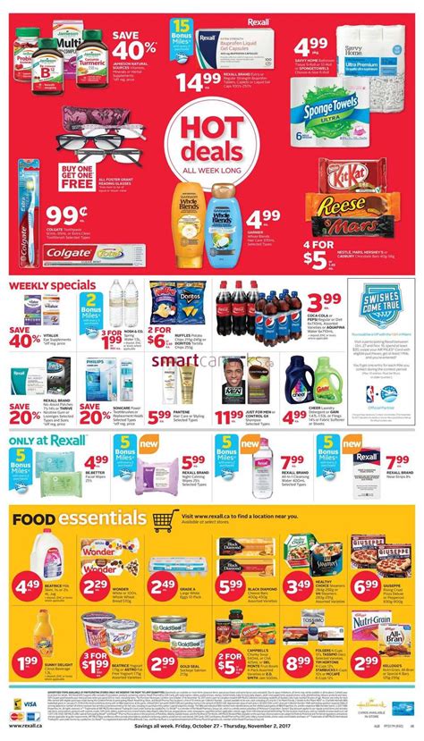 Rexall Drugstore West Flyer October 27 To November 2