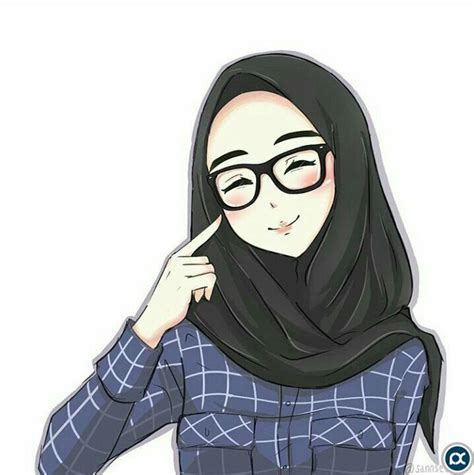 30 Cartoon Hijab Lucu  Cartoon78
