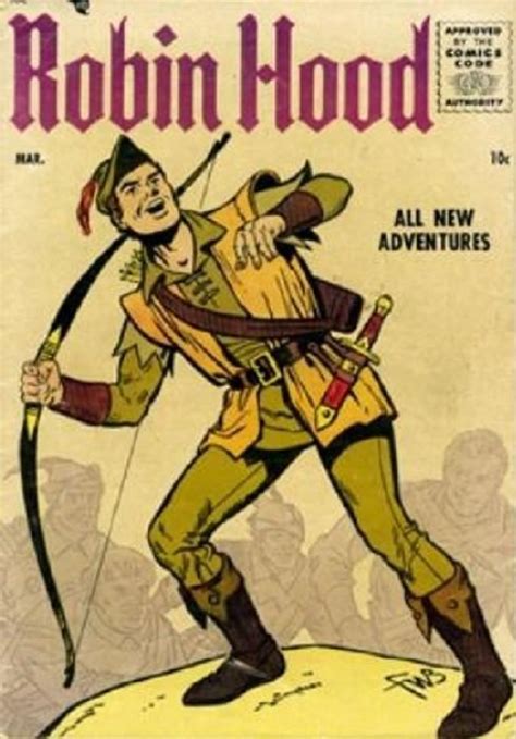 Robin Hood Magazine Enterprises Comic Book Value And Price Guide