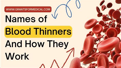 Names Of Blood Thinners And How They Work Youtube