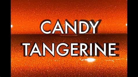 How To Make Candy Tangerine Youtube