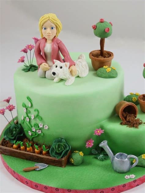 Aktuell über 135.000 angebote für gebrauchte möbel. Gardener Cake Torte Gärtnerin Garten Hund Gemüse ...