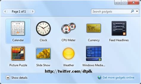 How To Add Gadgets To Windows 7 Desktop ~ Windows Administrator Blog