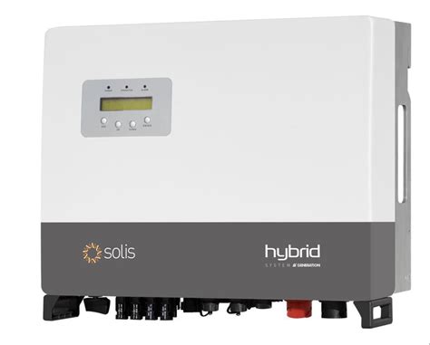 SOLIS 6kW Hybride 5G HV Energy Storage Inverter Incl 3 Phase Mete