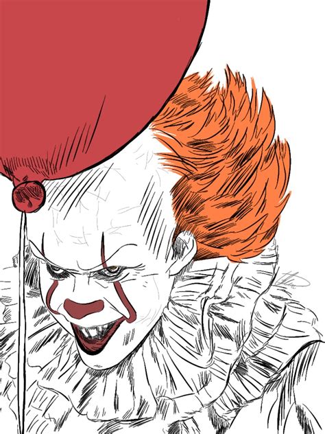 Old Pennywise Drawing