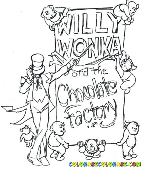 Set page margins to zero if you have trouble fitting the template on. Willy Wonka And The Chocolate Factory Coloring Pages ...