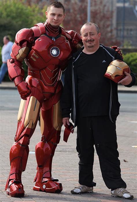 Titanium, which was praised as a superior katana metal in one of the 'blade' vampire movies, can be hardened by quenching, but only up to about 42hrc hardness level, which is way too low even for a chopping blade. Iron Man Fan-Made Cardboard Costume | Iron man suit, Iron ...