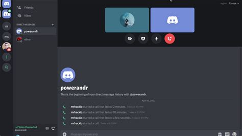 How To Start A Voice Call On Discord Youtube