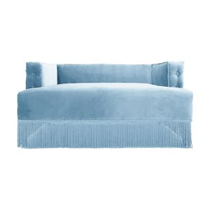 Pastel Blue Velvet Nonna Sofa | Pastel blue, Blue velvet, Pastel