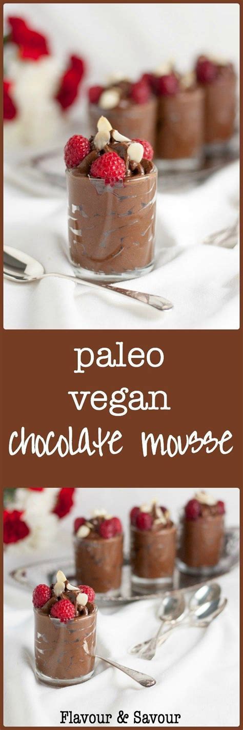 Además la he puesto en vasitos pequeños porque, la verdad, es un pequeño capricho así que mejor tomar poco para no tener remordimientos. Dairy-Free Chocolate Mousse - Flavour and Savour | Recipe ...