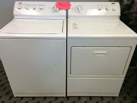 Kenmore Elite Top Load Washer And Dryer Set Pair Used