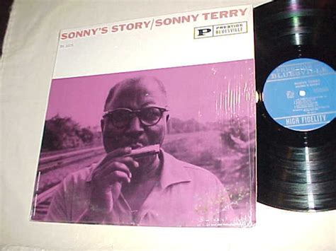 Sonny Terry 33 Vinyl Lp Album Sonnys Story Etsy