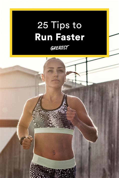 25 Ways To Run Faster—stat How To Run Faster Running Fitness Tips