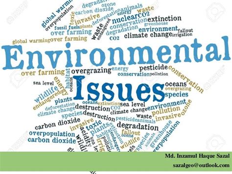 Environmental Issues Lessons Blendspace