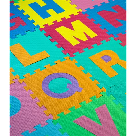 Disregard all the letters before j and after p. Puzzle Mat For Kids Alphabet Foam Letter Numbers Square ...