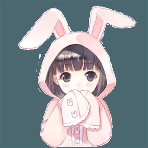 Chibi Anime Kawaii Cute Bunny Drawing H U Ch Nh T
