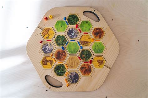 Hexagonal Game Board Hilkbuilt