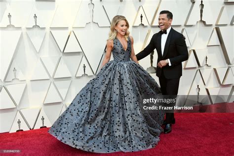 Kelly Ripa And Mark Consuelos Attend The 91st Annual Academy Awards