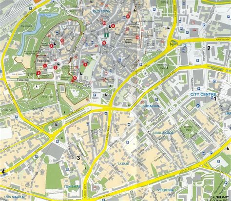 Large Tallinn Maps For Free Download And Print High Resolution And