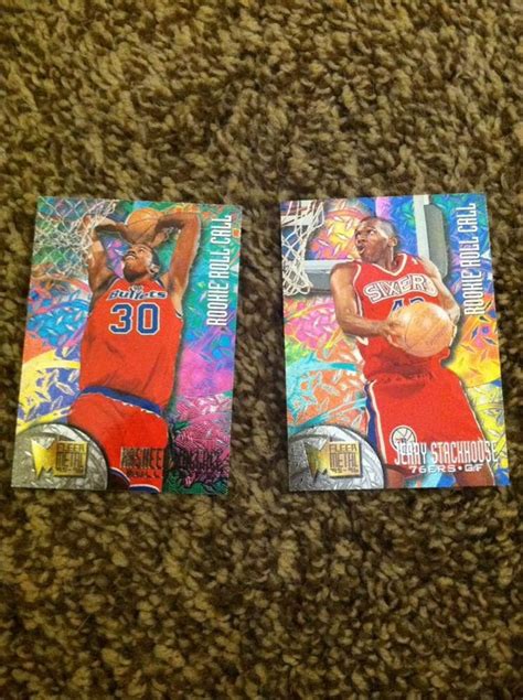 Maybe you would like to learn more about one of these? Jerry Stackhouse & Rasheed Wallace 1995-96 Fleer Metal Rookie Roll Call