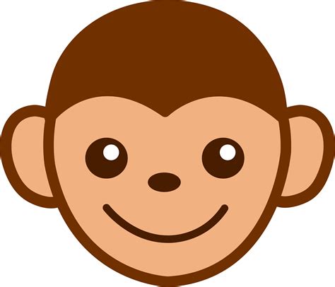 Funny Monkey Face Clip Art | Clipart Panda - Free Clipart Images