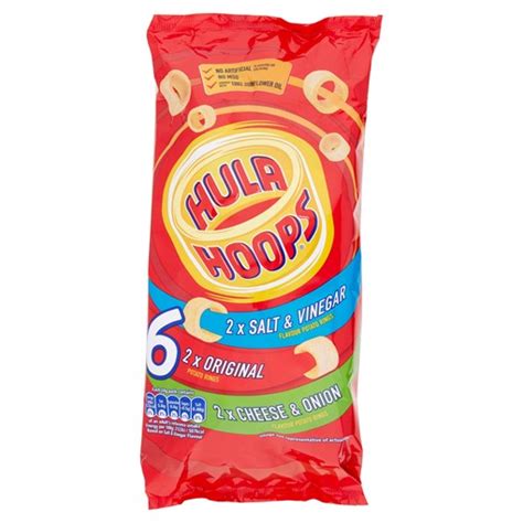 Hula Hoops Variety Multipack Crisps 6 Pack Jersey Online Groceries