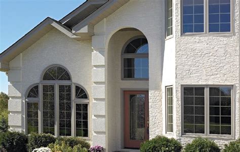 Beautiful Textured Stucco On This Home Exterior Remodel