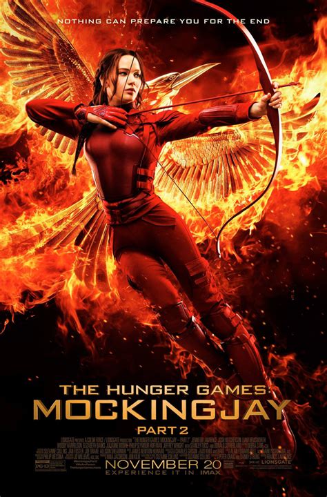 Final Poster To The Hunger Games Mockingjay Part 2