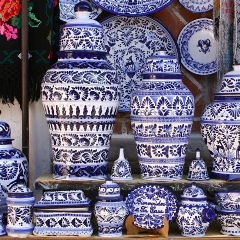 Almuerzo Aterrador Gran Cantidad Ceramica De Puebla Mexico Despido