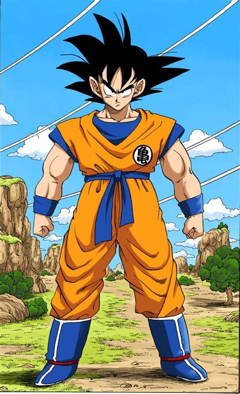Full Color From The Quiet Wrath Of Son Goku Dbz Goku Dragon Ball