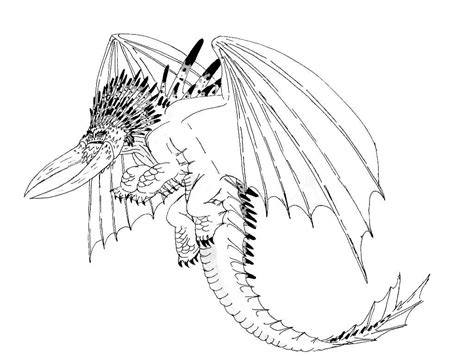 How To Train Your Dragon 2 Coloring Pages Stormfly