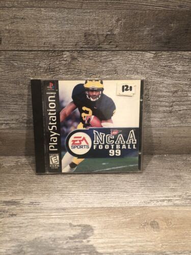Ncaa Football 99 Playstation 1 Ps1 1998 W Manual Very Good Condition