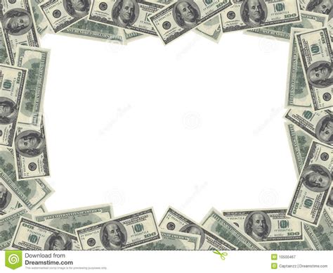 Dollar Bills Frame Royalty Free Stock Photography Image 10500467