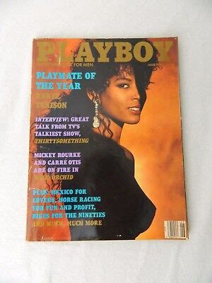 June Playboy Magazine Poy Renee Tenison Bonnie Marino Mickey