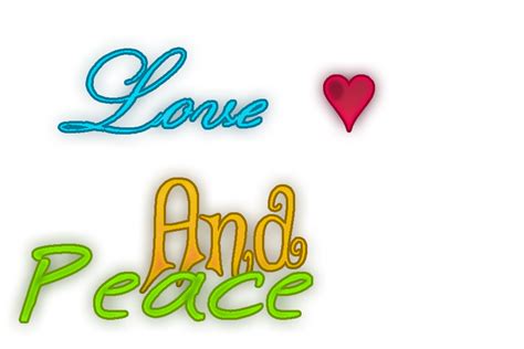 Peace Love Png Png Image Collection