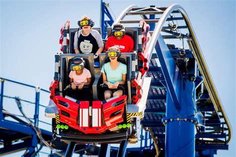 Legoland Florida Virtual Reality Roller Coaster Adventure Builtforkids