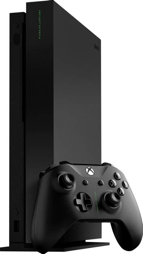 Microsoft Xbox One X Tb Console With K Ultra Blu Ray Black Cyv Best Buy Vlr Eng Br