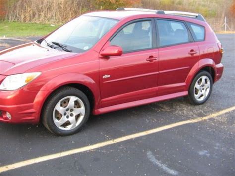 Sell Used Red Pontiac Vibe 2007 In Pendleton Indiana United States