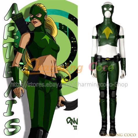 Young Justice Artemis Tigress Artemis Crock Cosplay Costume Women