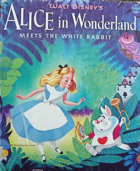 Alice In Wonderland Childrens Picture Storybook A Etsy Canada